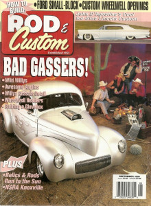 ROD & CUSTOM 1999 SEPT - GASSER SPECIAL, CUSTOM EXHAUST HEADERS FOR A HEMI